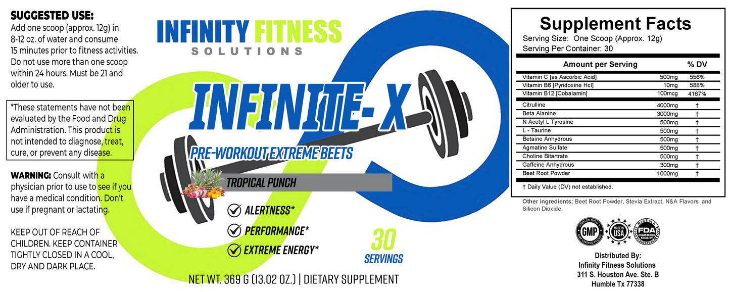 Infinite-X Pre-Workout